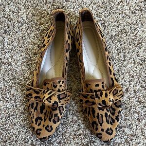 Stylish Leopard Print Loafers